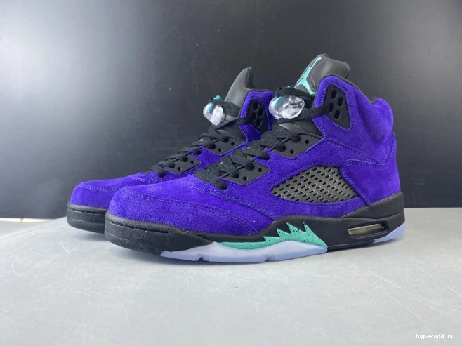 136027-500 Retro 5 Air Jordan Grape Alternate 1213